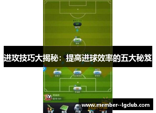 进攻技巧大揭秘：提高进球效率的五大秘笈