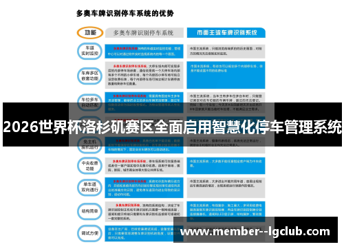 2026世界杯洛杉矶赛区全面启用智慧化停车管理系统 2026世界杯洛杉矶赛区全面启用智慧化停车管理系统